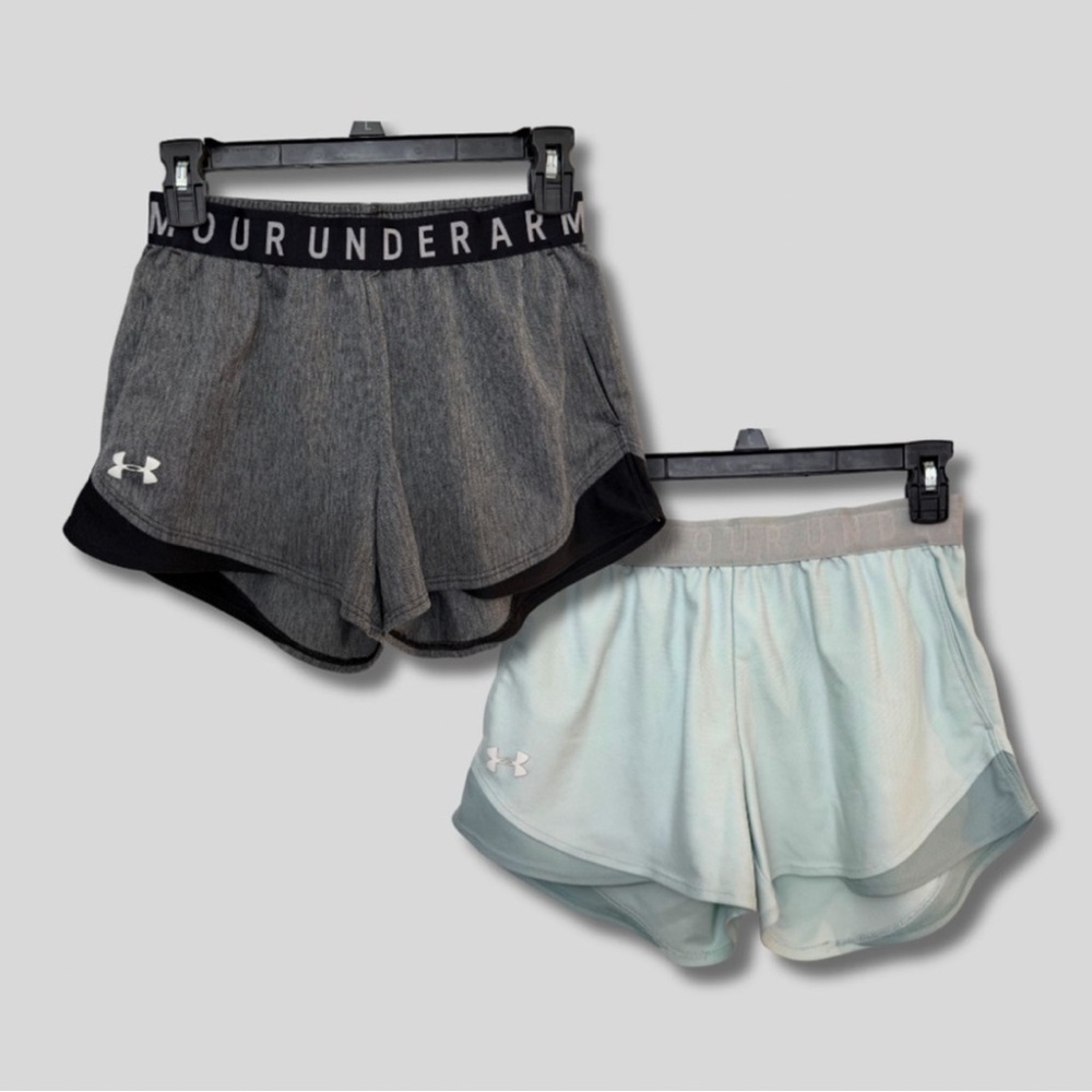 Under Armour Running Shorts Bundle Loose Fit Heatgear With Pockets